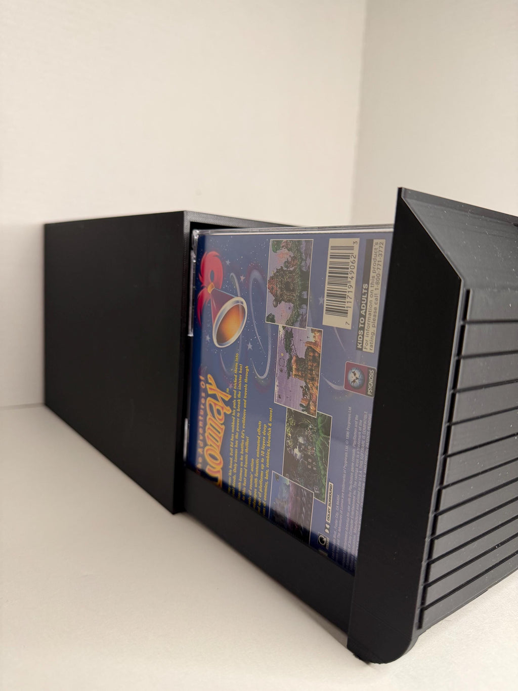 PlayStation PS1 Holds 28, Game Storage Display Shelf Memory Card Holder 3DPrint