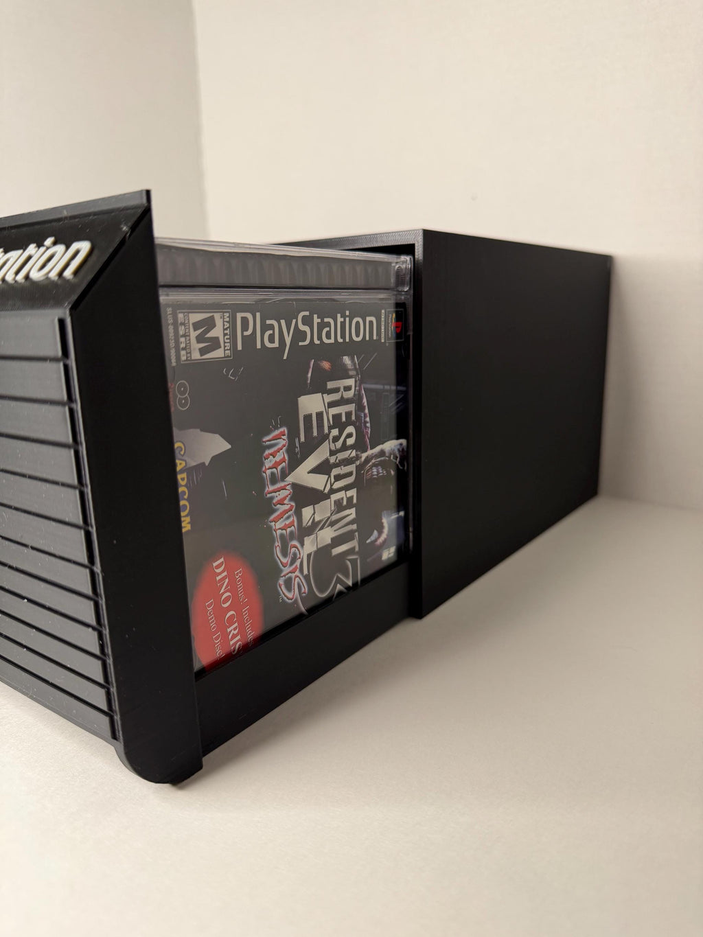 PlayStation PS1 Holds 28, Game Storage Display Shelf Memory Card Holder 3DPrint