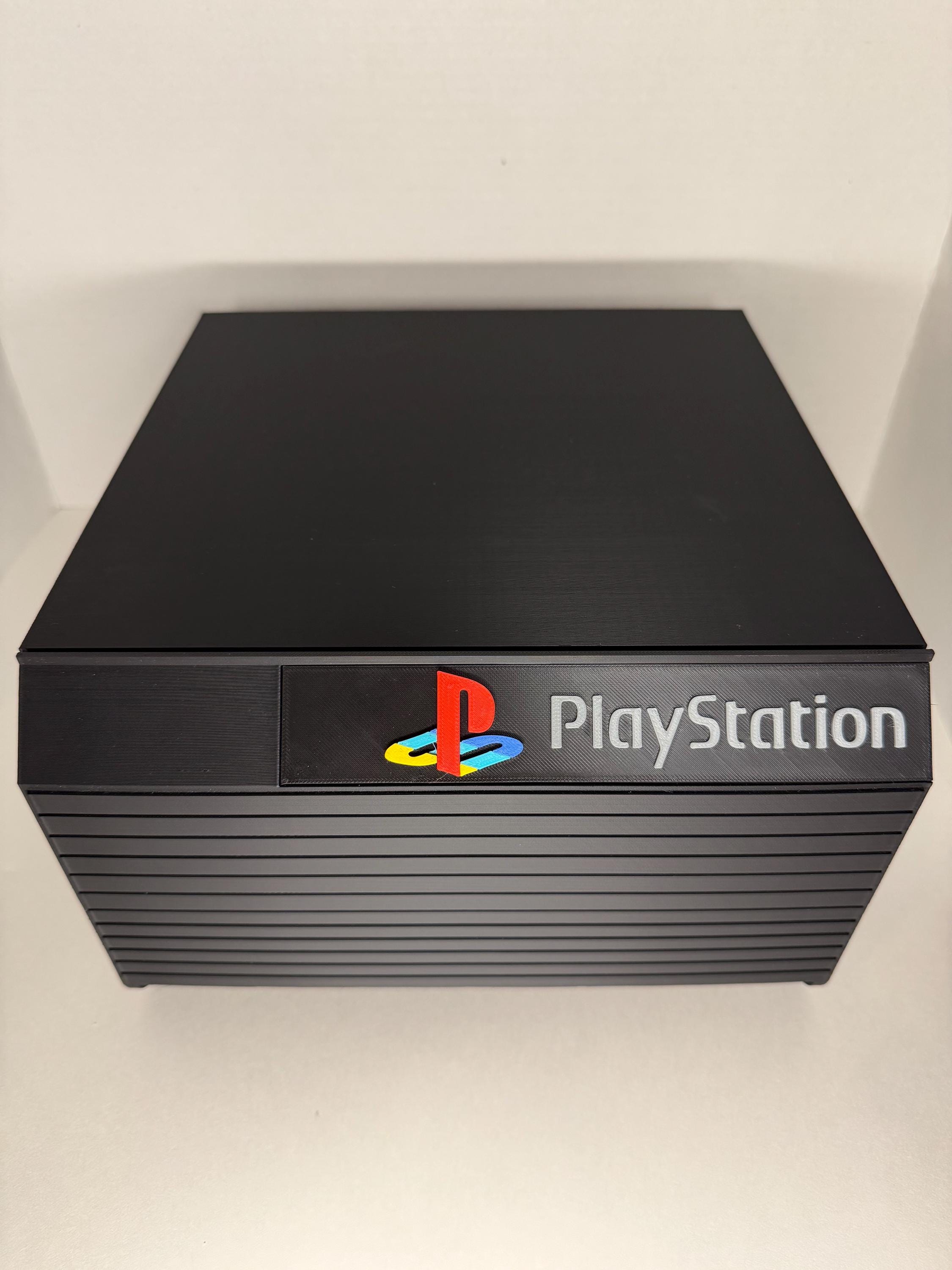 PlayStation PS1 Holds 28, Game Storage Display Shelf Memory Card Holder 3DPrint