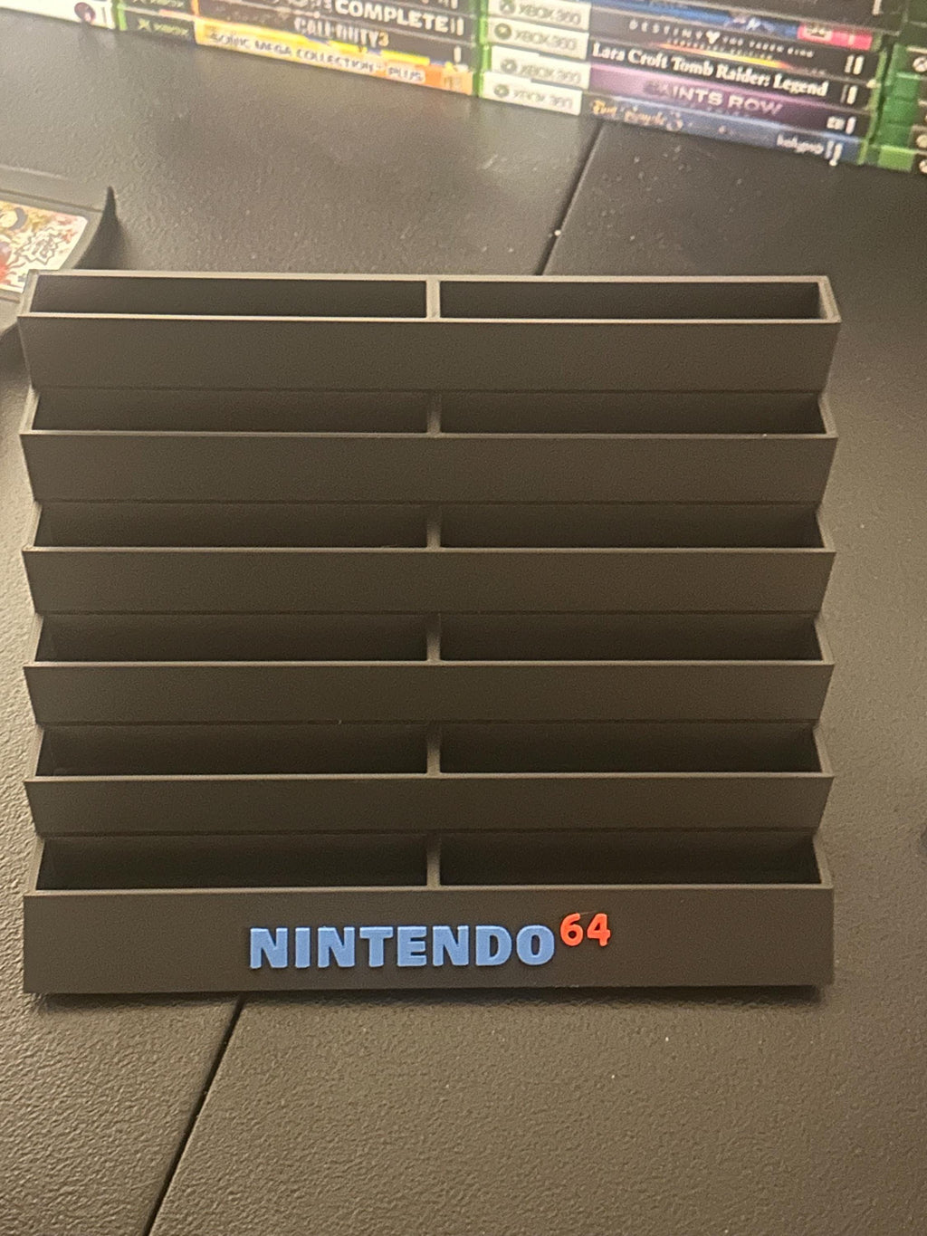 N64 Nintendo 12-slot game cartridge holder