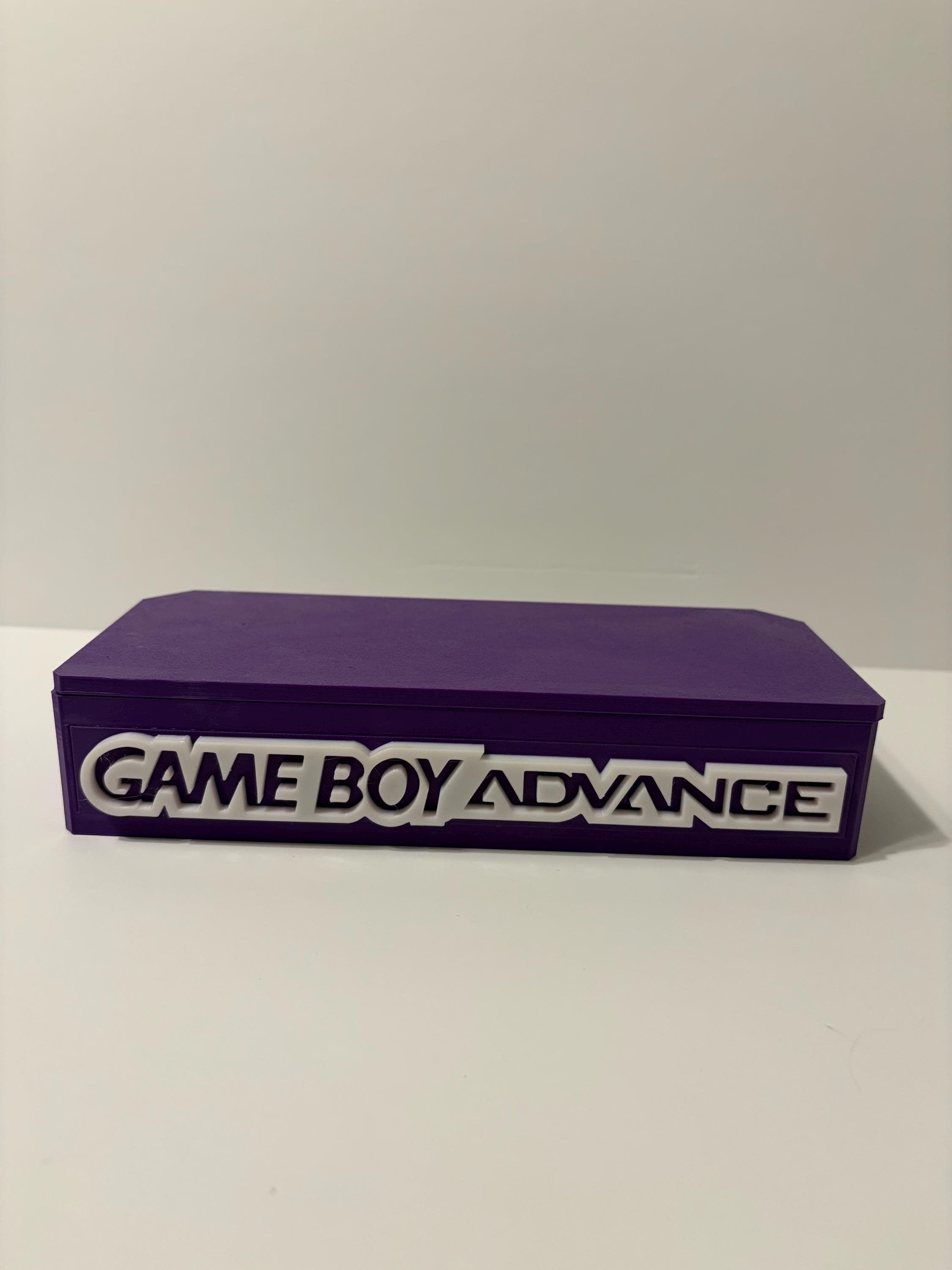 Game Boy Advance Cartridge Holder 15 Slot Storage Case GBA Game Organizer. 3D print