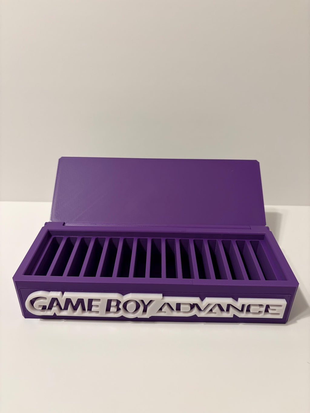 Game Boy Advance Cartridge Holder 15 Slot Storage Case GBA Game Organizer. 3D print