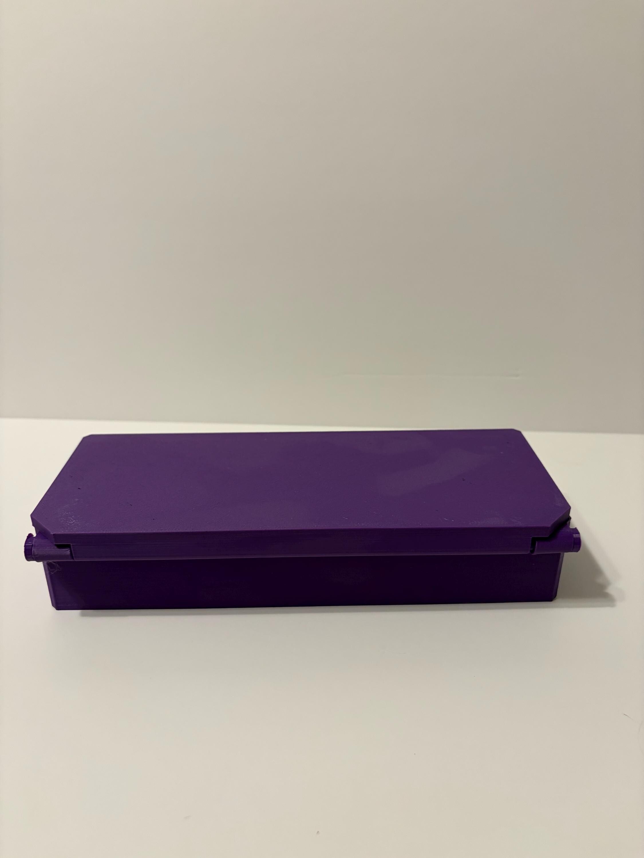 Game Boy Advance Cartridge Holder 15 Slot Storage Case GBA Game Organizer. 3D print