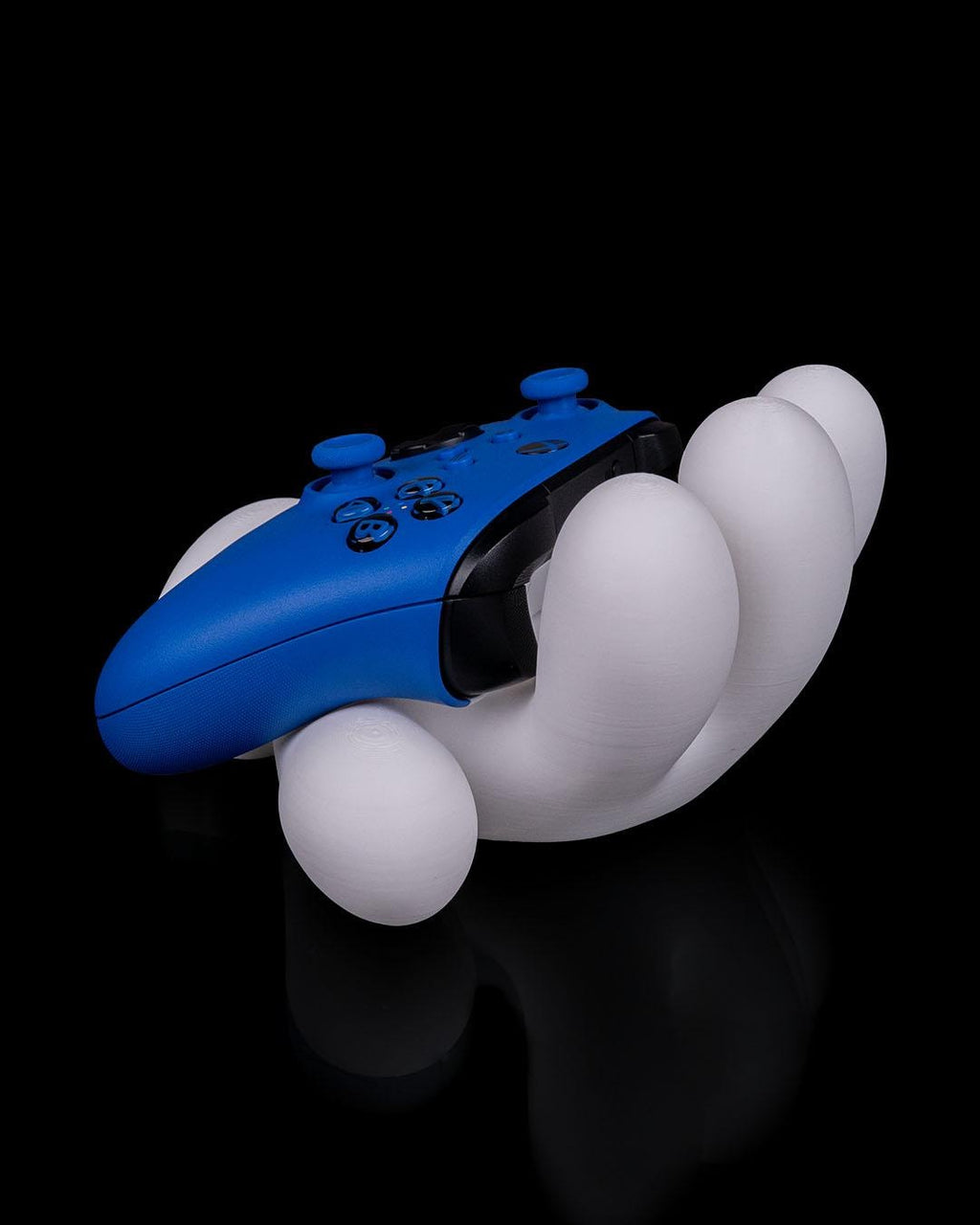 Cartoon Glove Game Controller Holder Stand Universal 3D Printed White