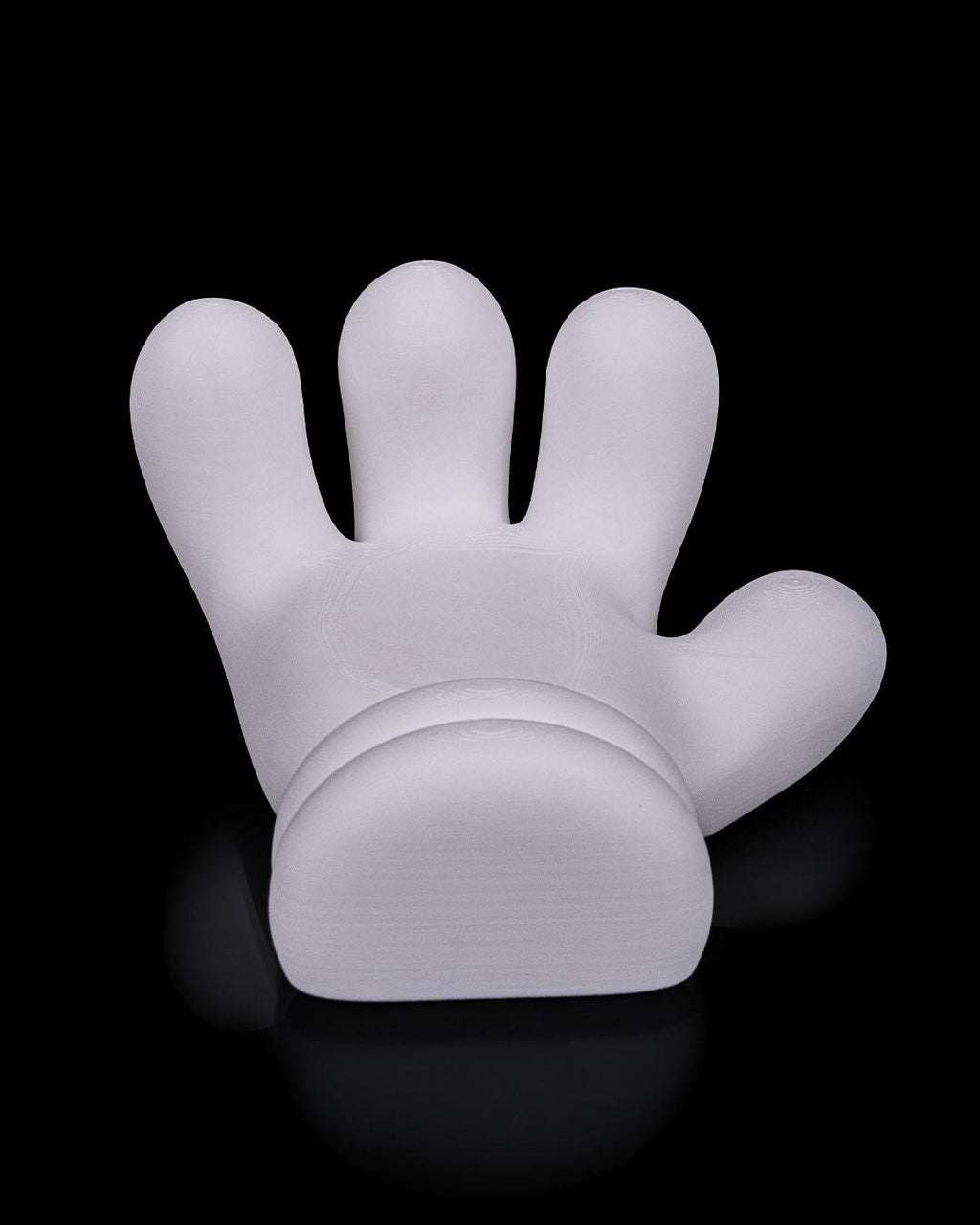 Cartoon Glove Game Controller Holder Stand Universal 3D Printed White